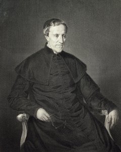 Porträt von Antonio Rosmini von Francesco Hayez