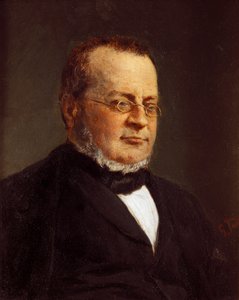 Porträt von Camillo Benso, Graf von Cavour von Francesco Hayez