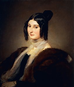 Porträt von Clara Maffei