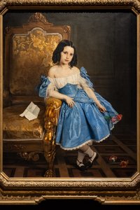 Porträt der Gräfin Luigia Negroni Prati Morosini von Francesco Hayez