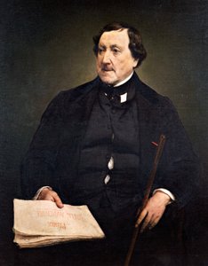 Porträt von Gioachino Rossini