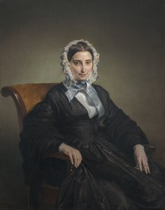 Porträt von Teresa Manzoni Borri Stampa von Francesco Hayez