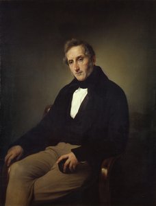 Porträt des Dichters Alessandro Manzoni von Francesco Hayez