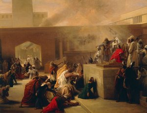 Die Krönung von Joasch von Francesco Hayez