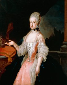Porträt von Maria Carolina von Österreich von Francesco Liani