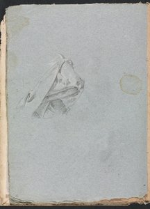 Verona Skizzenbuch: Draperiestudie Seite 10, 1760 von Francesco Lorenzi