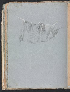 Verona Skizzenbuch: Draperiestudie Seite 48, 1760 von Francesco Lorenzi