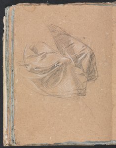 Verona Skizzenbuch: Draperiestudie Seite 50, 1760