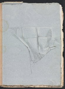 Verona-Skizzenbuch: Draperiestudie Seite 93 von Francesco Lorenzi