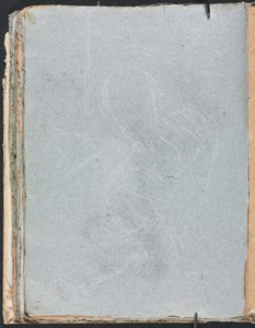 Verona Skizzenbuch: Figurenstudie Seite 72, 1760 von Francesco Lorenzi