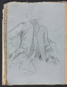 Verona Skizzenbuch: Gentleman Seite 54, 1760 von Francesco Lorenzi