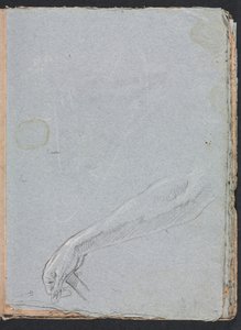 Verona Skizzenbuch: Rechte Hand (Seite 7) von Francesco Lorenzi