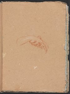 Verona Skizzenbuch: Handstudie (Seite 23) von Francesco Lorenzi