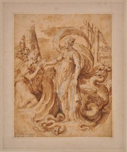 Circe und die Gefährten des Odysseus von Francesco Mazzuoli