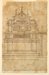 Projekt für einen Altar