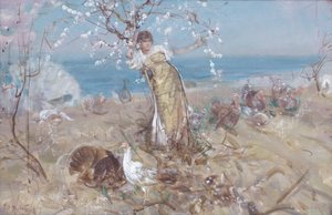 In der Freude der Sonne von Francesco Paolo Michetti