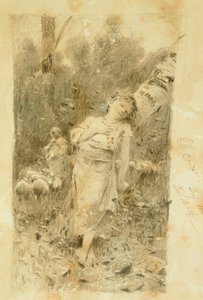 Die Schäferin von Francesco Paolo Michetti