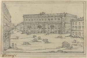 Palazzo della Consulta von Francesco Piranesi