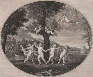 Amorini feiern die Entführung der Proserpina, 1805-12