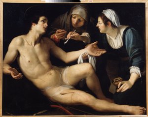Der heilige Sebastian von Francesco Rustici