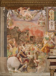 Die Niederlage der Volsker von Francesco Salviati