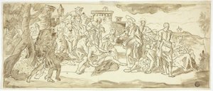Christus heilt den Lahmen von Francesco Solimena