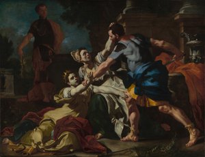 Tod der Messalina von Francesco Solimena
