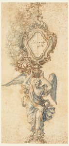 Entwurf für ein Reliquiar von Francesco Solimena