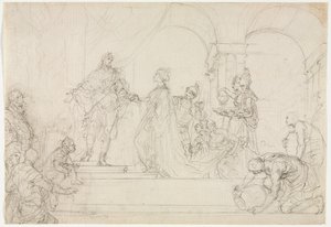 Treffen von Salomo und der Königin von Saba