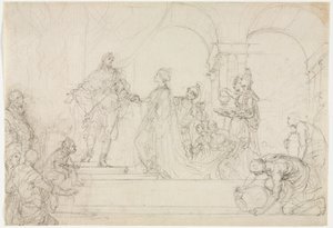 Treffen von Salomo und der Königin von Saba