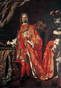 Porträt von Marzio Carafa, Herzog von Maddaloni, von Francesco Solimena (1647-1747) von Francesco Solimena