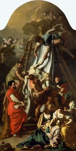 Die Kreuzabnahme, 1729 von Francesco Solimena