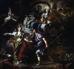 Die königliche Jagd von Dido und Aeneas