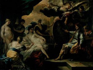 Zeuxis und die Mädchen von Kroton