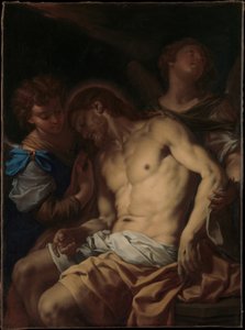 Der von Engeln gestützte tote Christus von Francesco Trevisani