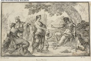 Urteil des Paris von Francesco Trevisani