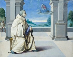 Vision des heiligen Bernhard von Clairvaux