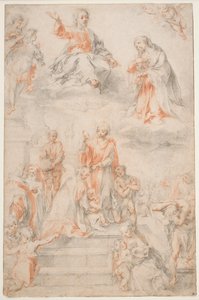 Der heilige Ansano tauft die Sieneser, ca. 1593