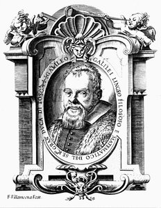 Galileo Galilei, italienischer Astronom und Mathematiker, frühes 17. Jahrhundert
