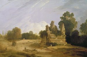 Das Grab der Horatier und Kuriatier von Francesco Zuccarelli