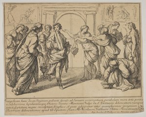 Die klugen und die törichten Jungfrauen von Francesco Zuccarelli