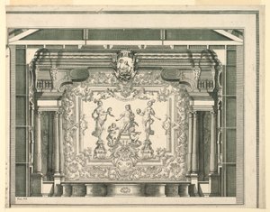 Querschnitt, Proszenium und Vorhang, Teatro Filarmonico, Verona