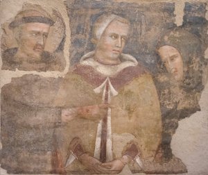 Drei Figuren von Francesco da Rimini