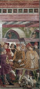Allegorie des April, Detail mit Borso d