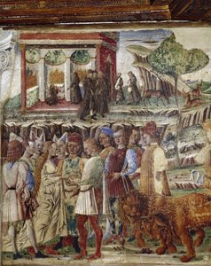 Allegorie des Monats Juli, (Detail)