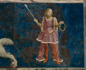 Einer der drei Dekane, die den Monat März überwachen, Il Salone dei Mesi, 1470-99 von Francesco del Cossa