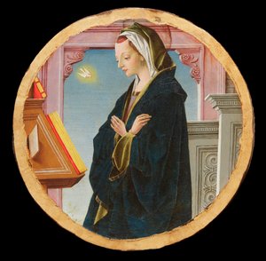 Polittico Griffoni: Verkündigung der Jungfrau, ca. 1472-1473