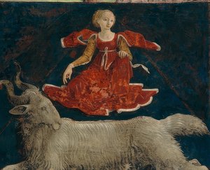 Widder, Sternzeichen des Monats März von Francesco del Cossa