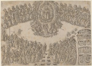 Das Jüngste Gericht von Francesco di Lorenzo Rosselli after Fra Angelico