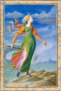 Allegorie von Karthago, ca. 1448 von Francesco di Stefano Pesellino